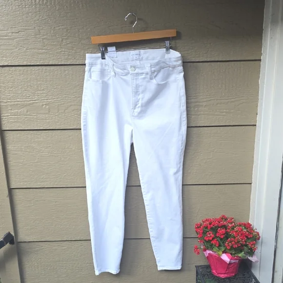 Good American Good Legs Ultimate Skinny Sculpting jeans 15 new white - Picture 4 of 11